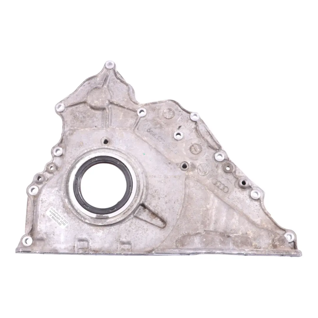 Crankshaft Timing Chain Cover Panel to Audi S4 B9 3.0 TFSI Petrol Engine with Part number 06M103153G Audi S4 B9 3.0 TFSI Petrol Engine Crankshaft Timing Chain Cover Panel - SKU 06M103153G - Part number 06M103153G