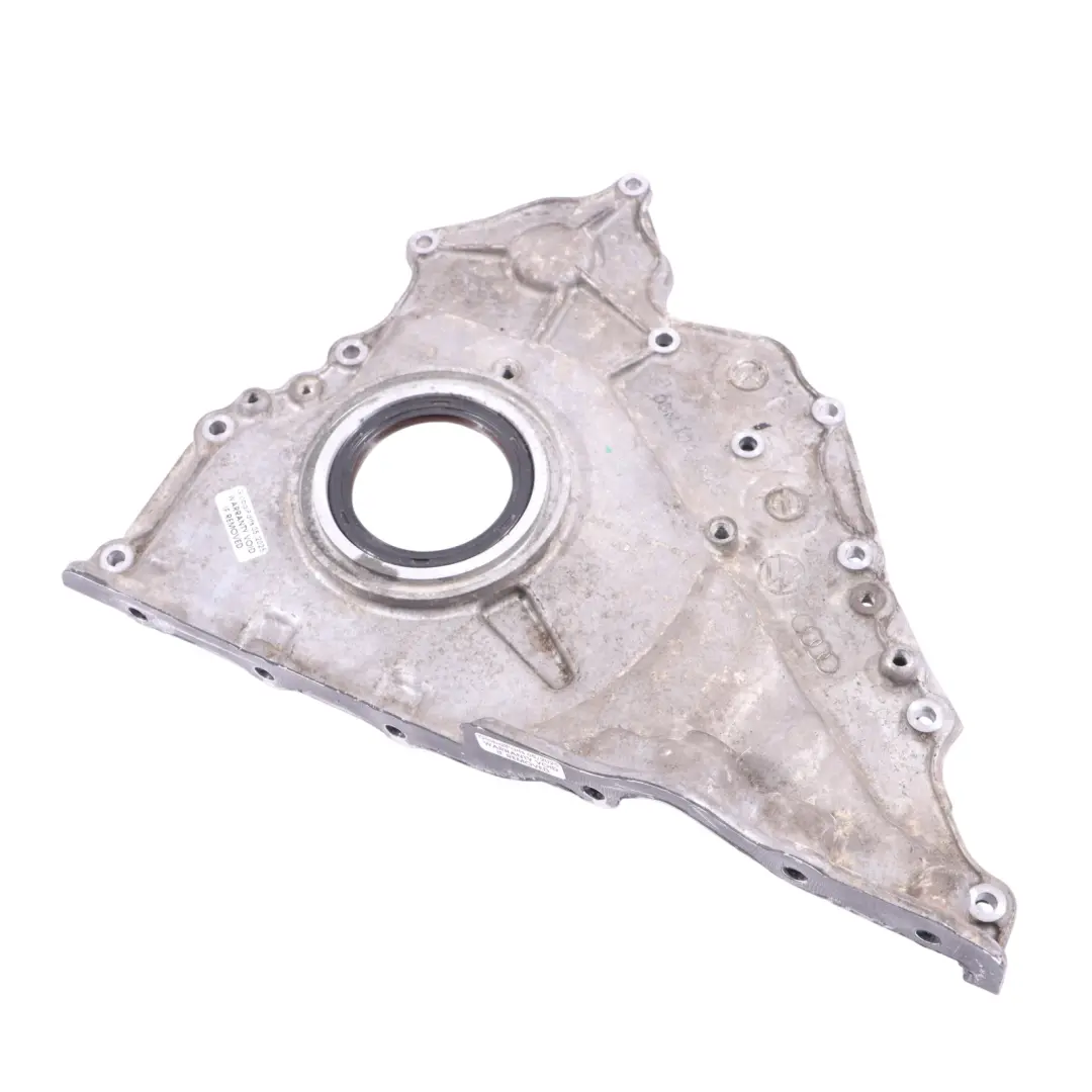 Gasolina Motor Cigüeñal Tapa Cadena Panel para Audi S4 B9 3.0 TFSI con número de pieza 06M103153G Audi S4 B9 3.0 TFSI Gasolina Motor Cigüeñal Tapa Cadena Panel - SKU 06M103153G - Número de pieza 06M103153G