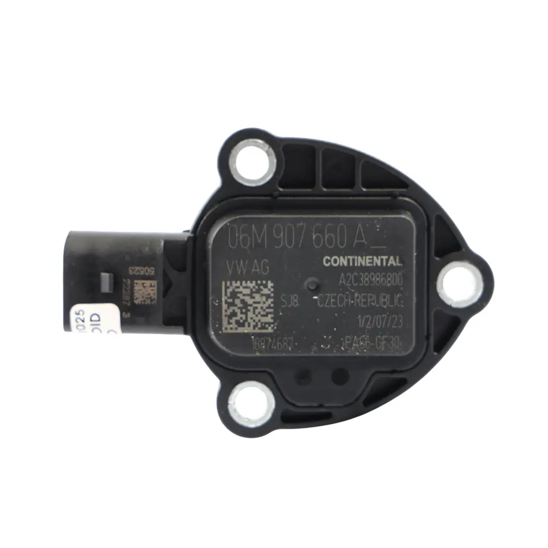 Capteur De Niveau D'Huile Moteur Unité 3.0 Petrol pour Audi A4 S4 B9 à propos du numéro de pièce 06M907660A Audi A4 S4 B9 Capteur De Niveau D'Huile Moteur Unité 3.0 Petrol - SKU 06M907660A - Numéro de pièce 06M907660A