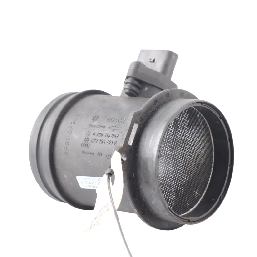 Intake Mass Flow Meter Sensor Intake Unit to Audi S4 B7 4.2 V8 Air with Part number 077133471K Audi S4 B7 4.2 V8 Air Intake Mass Flow Meter Sensor Intake Unit - SKU 077133471K - Part number 077133471K
