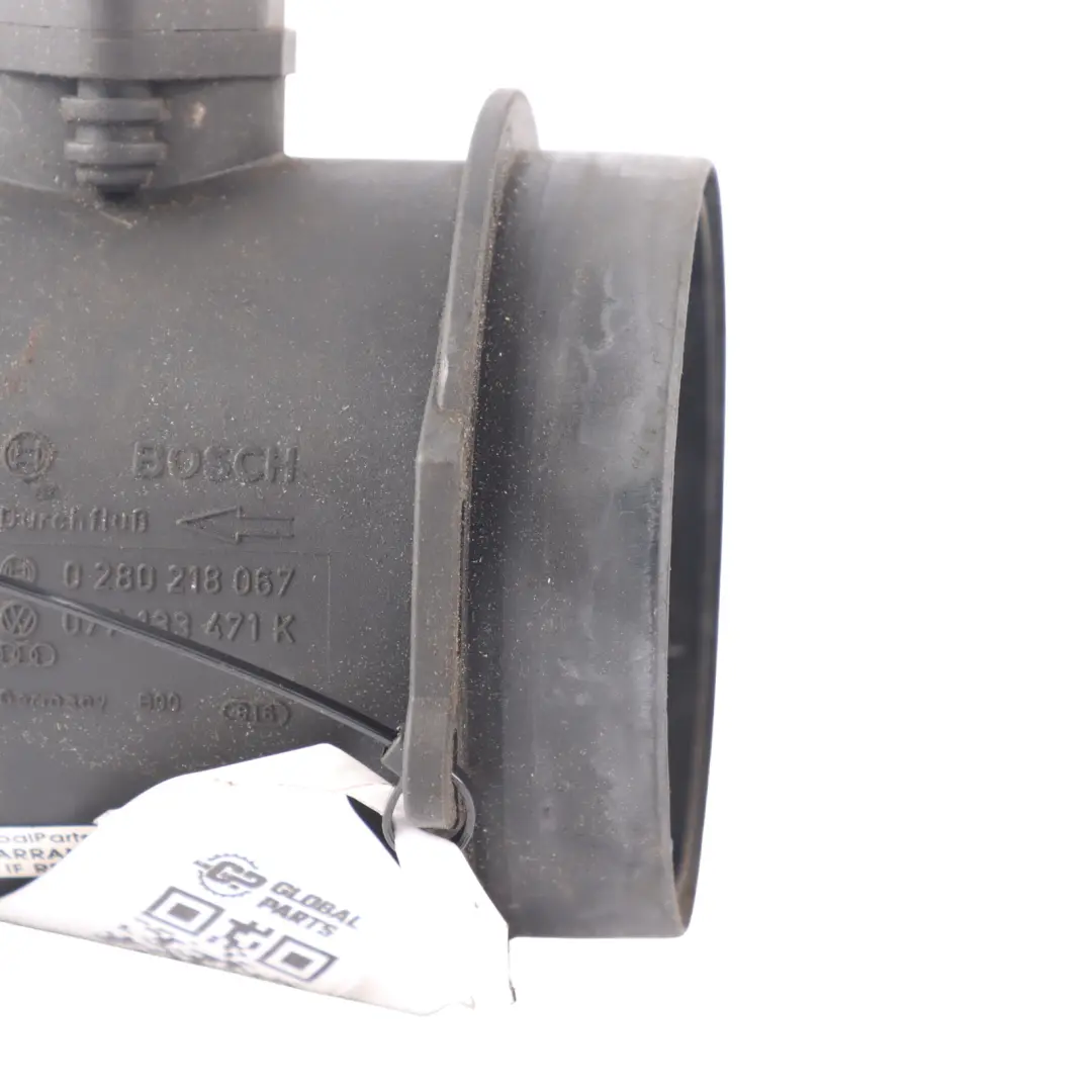 Intake Mass Flow Meter Sensor Intake Unit to Audi S4 B7 4.2 V8 Air with Part number 077133471K Audi S4 B7 4.2 V8 Air Intake Mass Flow Meter Sensor Intake Unit - SKU 077133471K - Part number 077133471K