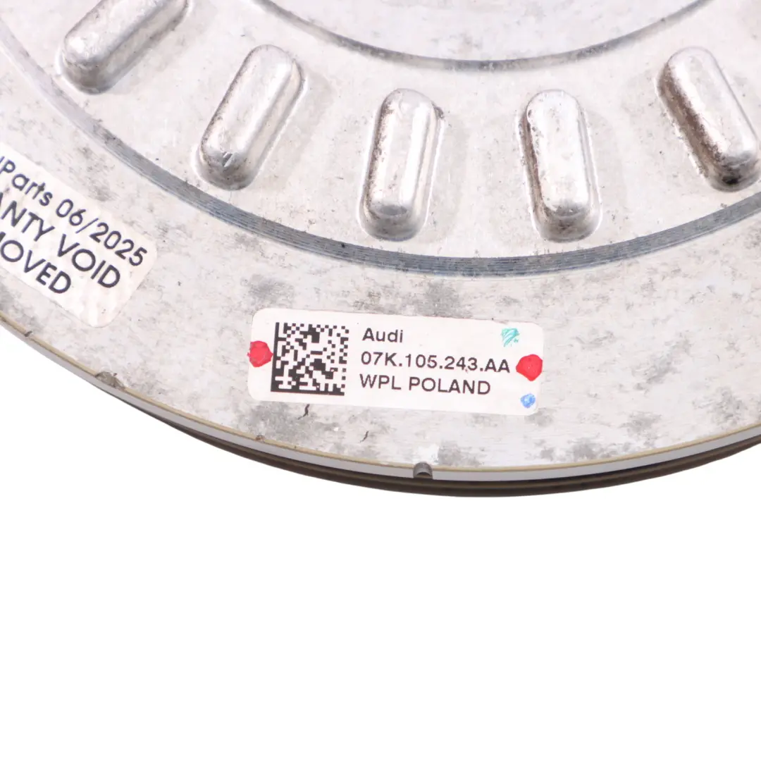 Smorzatore Di Vibrazioni Puleggia Albero Ruota 2.5 TFSI per Audi RS3 8V con numero di parte 07K105243AA Audi RS3 8V Smorzatore Di Vibrazioni Puleggia Albero Ruota 2.5 TFSI - SKU 07K105243AA - Numero di parte 07K105243AA