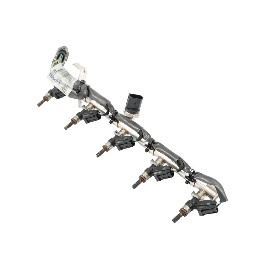 Injectors Injection Rail Line Pipe 2.5 TFSI Petrol to Audi RS3 8V Fuel with Part number 07K133681B Audi RS3 8V Fuel Injectors Injection Rail Line Pipe 2.5 TFSI Petrol - SKU 07K133681B - Part number 07K133681B