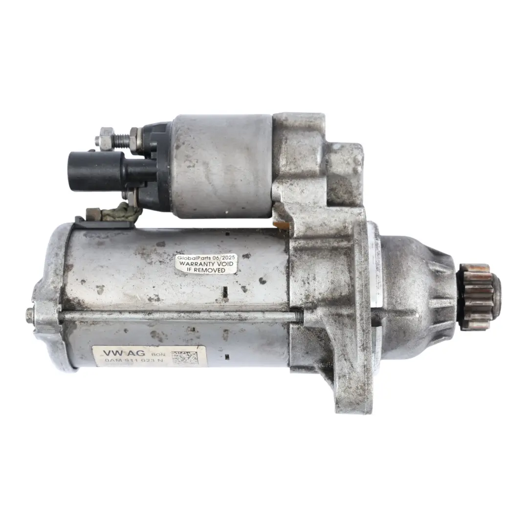 Gasolina Motor De Arranque Motor Actuador para Audi A3 8V 1.4 TFSI con número de pieza 0AM911023N Audi A3 8V 1.4 TFSI Gasolina Motor De Arranque Motor Actuador - SKU 0AM911023N - Número de pieza 0AM911023N