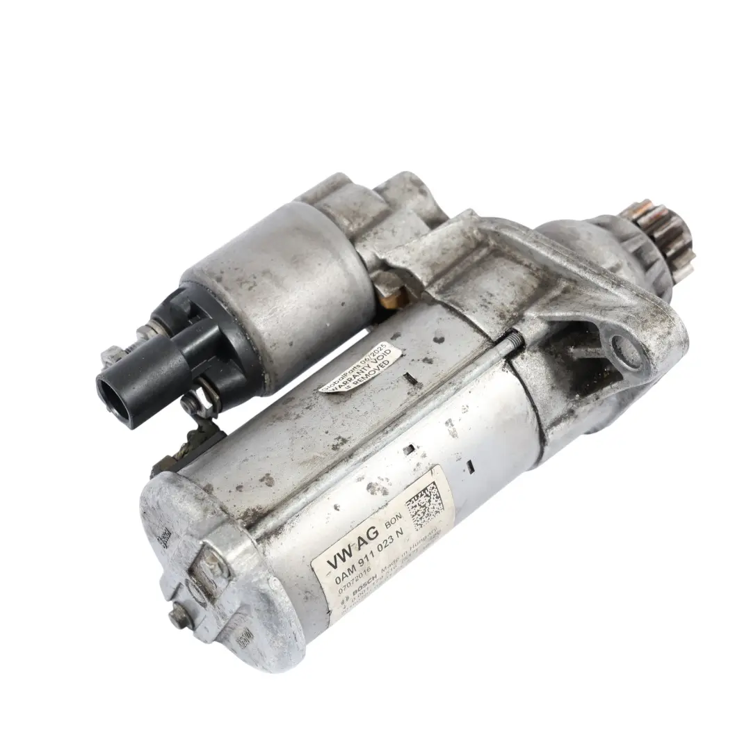 Rozrusznik Silnika Benzyna do Audi A3 8V 1.4 TFSI Benzyna o numerze 0AM911023N Audi A3 8V 1.4 TFSI Benzyna Rozrusznik Silnika Benzyna - SKU 0AM911023N - Numer Części 0AM911023N