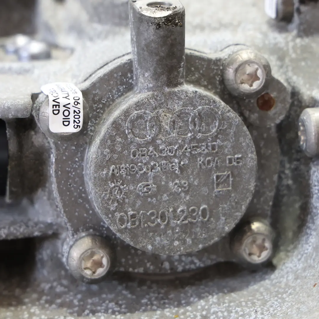 Audi A5 8T 2.0 TDI Manual Gearbox Transmission 6 Speed PNF WARRANTY - SKU 0B1300028Q-1 - Part number 0B1300028Q