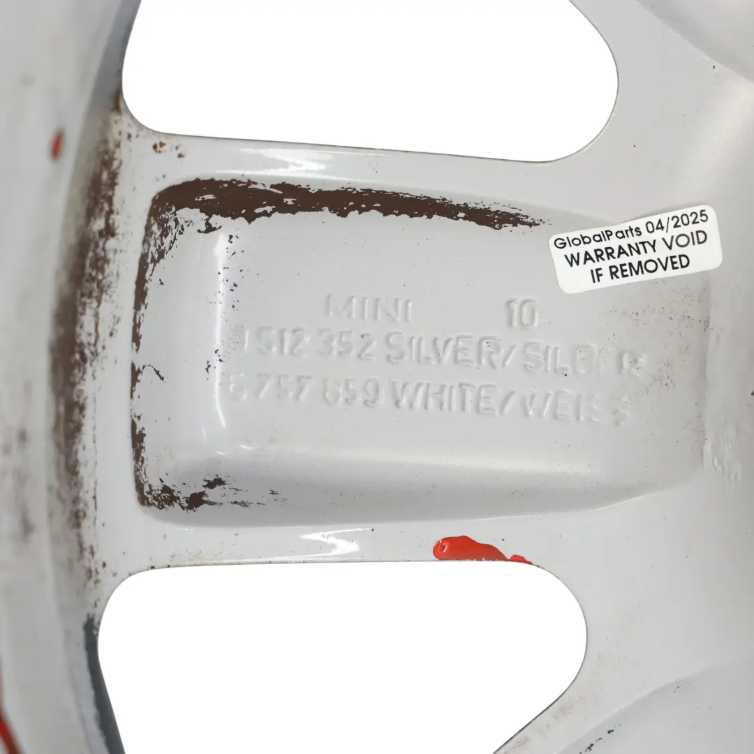 Schwarz Alu Felge Felgen 17" 7J ET:48 Spoke 85 für Mini Cooper R50 R53 R55 R56 R57 mit Teilenummer 1512352 Mini Cooper R50 R53 R55 R56 R57 Schwarz Alu Felge Felgen 17" 7J ET:48 Spoke 85 - SKU 1512352-7 - Teilenummer 1512352