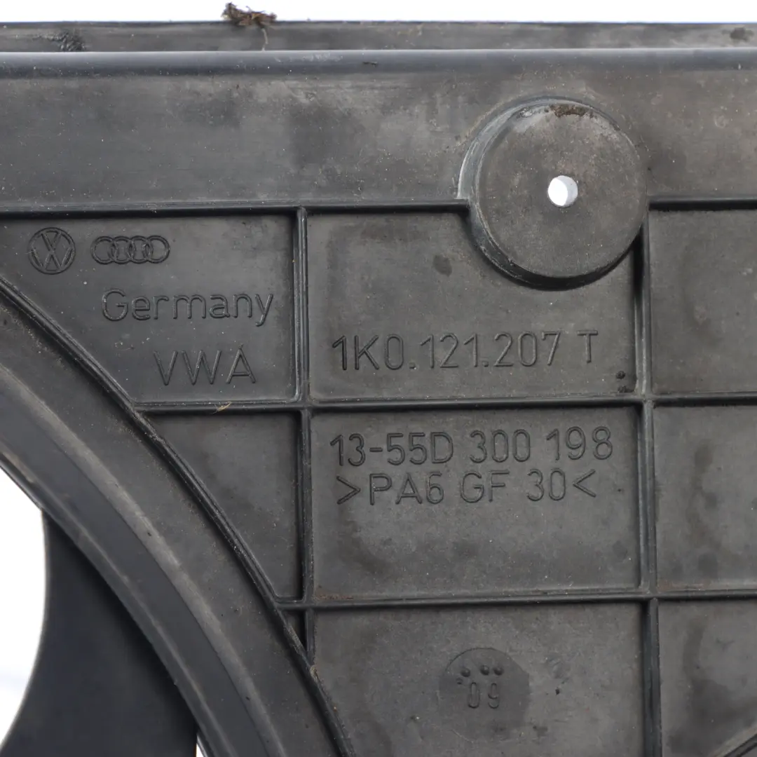 VW Volkswagen Golf Mk6 Diesel Motor Refrigeración Radiador Ventilador - SKU 1K0121207T - Número de pieza 1K0121207T