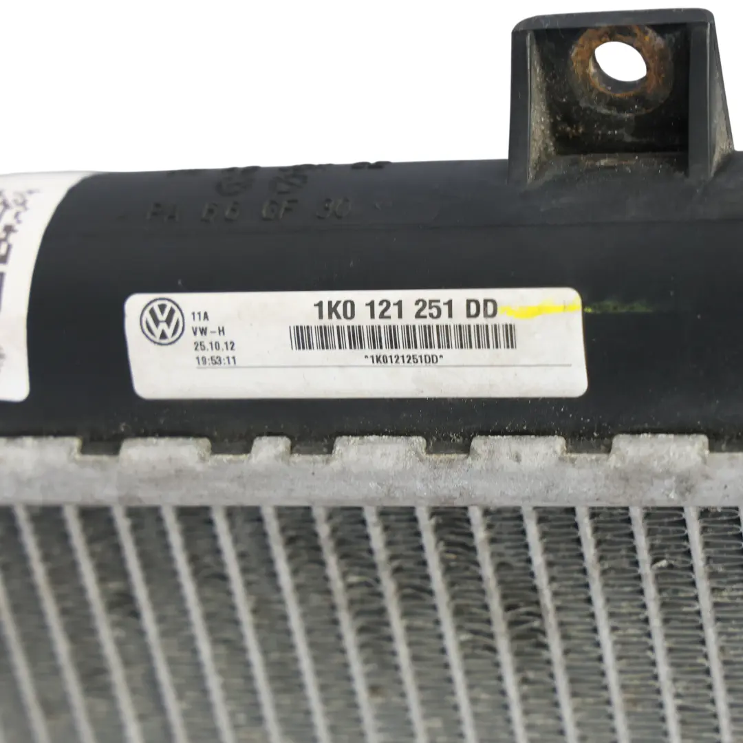 MK6 Radiator Engine Cooling Coolant Water Unit to VW Volkswagen Golf with Part number 1K0121251DD VW Volkswagen Golf MK6 Radiator Engine Cooling Coolant Water Unit - SKU 1K0121251DD - Part number 1K0121251DD