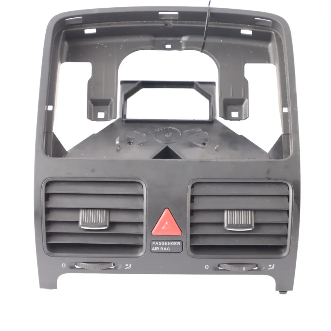 MK5 Centre Console Air Vent Grille Hazard Buuton Panel to Volkswagen Golf with Part number 1K0815735 Volkswagen Golf MK5 Centre Console Air Vent Grille Hazard Buuton Panel - SKU 1K0815735 - Part number 1K0815735