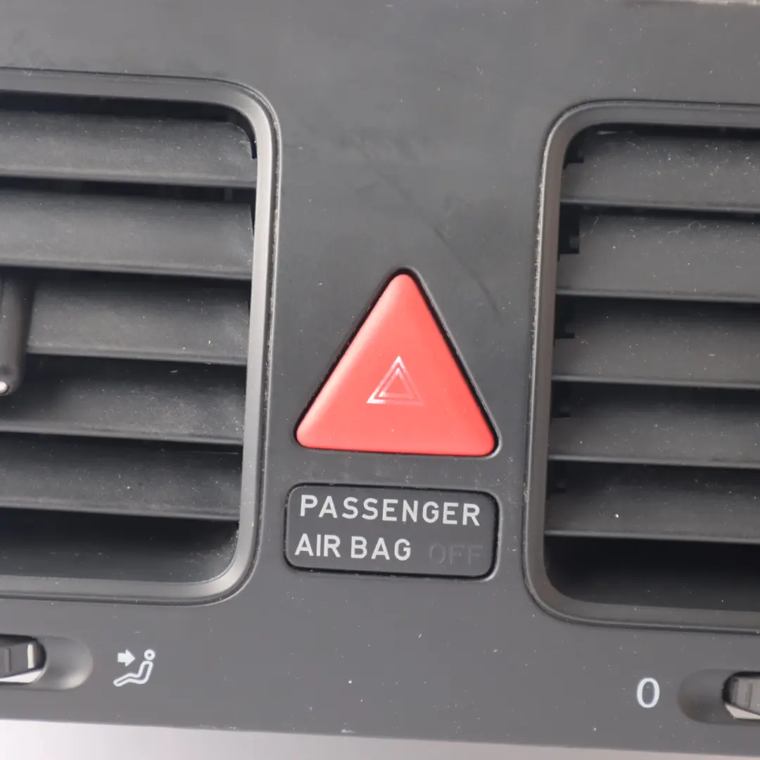 MK5 Centre Console Air Vent Grille Hazard Buuton Panel to Volkswagen Golf with Part number 1K0815735 Volkswagen Golf MK5 Centre Console Air Vent Grille Hazard Buuton Panel - SKU 1K0815735 - Part number 1K0815735