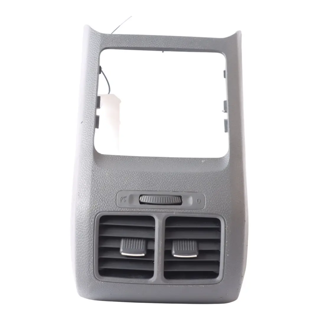 Mk6 IV Rear Centre Console Air Vent Cup Holder Surround to Volkswagen Golf Mk 5 V with Part number 1K0863289B Volkswagen Golf Mk 5 V Mk6 IV Rear Centre Console Air Vent Cup Holder Surround - SKU 1K0863289B - Part number 1K0863289B