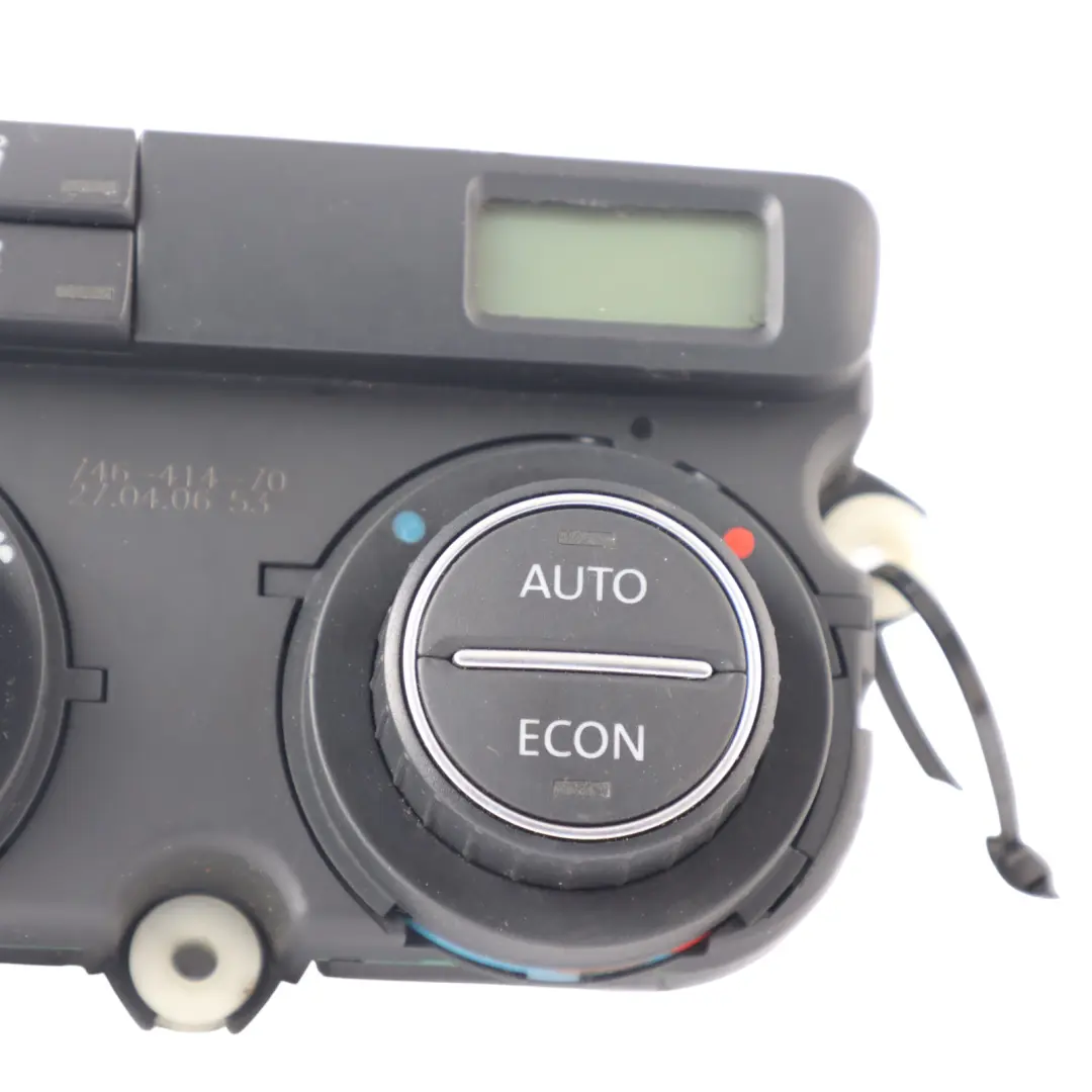 VW Volkswagen Golf 5 A/C Air Conditioning Control Switch Panel 1K0907044BD - SKU 1K0907044BM - Part number 1K0907044BM