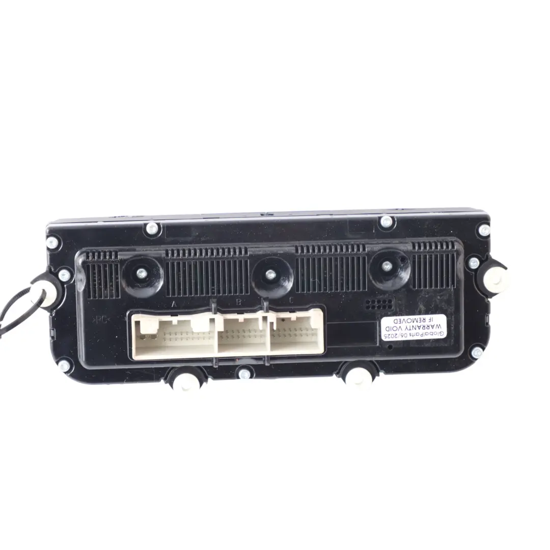 VW Volkswagen Golf 5 A/C Air Conditioning Control Switch Panel 1K0907044BD - SKU 1K0907044BM - Part number 1K0907044BM