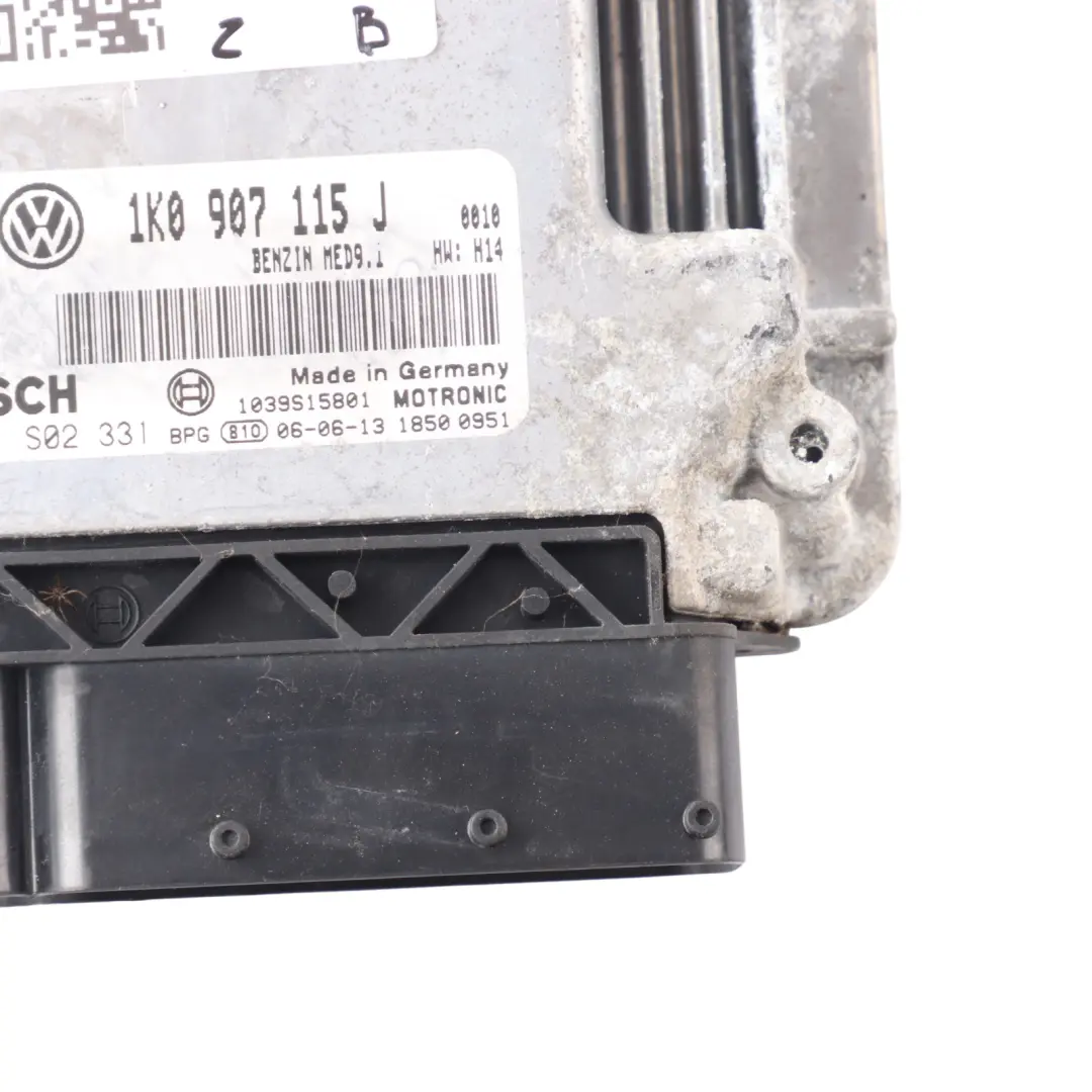 Volkswagen Golf Mk5 1K GTI 2.0 TFSI BWA 200HP Engine Unit ECU Manual - SKU 1K0907115J - Part number 1K0907115J