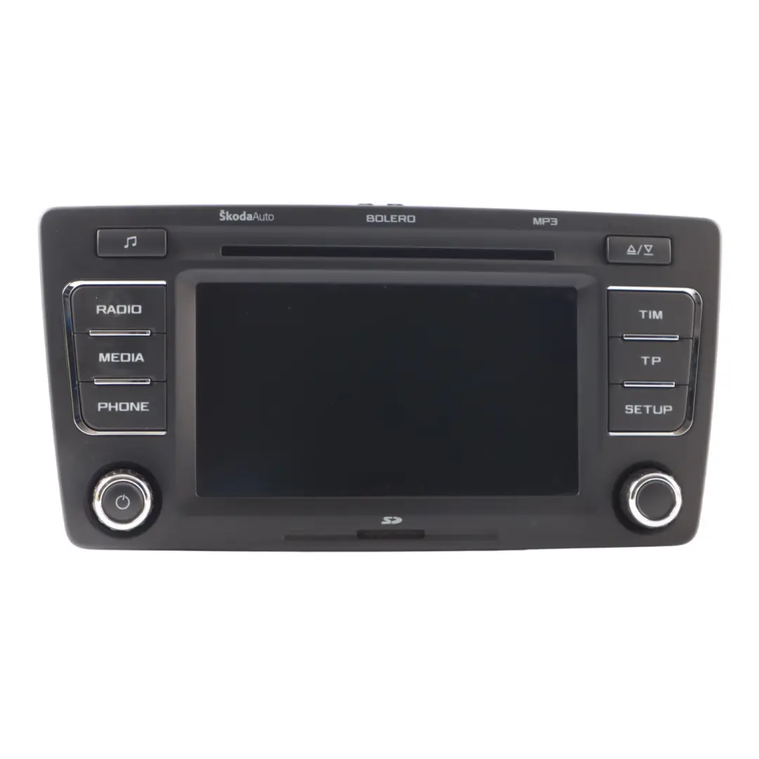 Multimedia Head Unit Bolero Radio CD MP3 Player to Skoda Octavia II with Part number 1Z0035156F Skoda Octavia II Multimedia Head Unit Bolero Radio CD MP3 Player - SKU 1Z0035156F - Part number 1Z0035156F