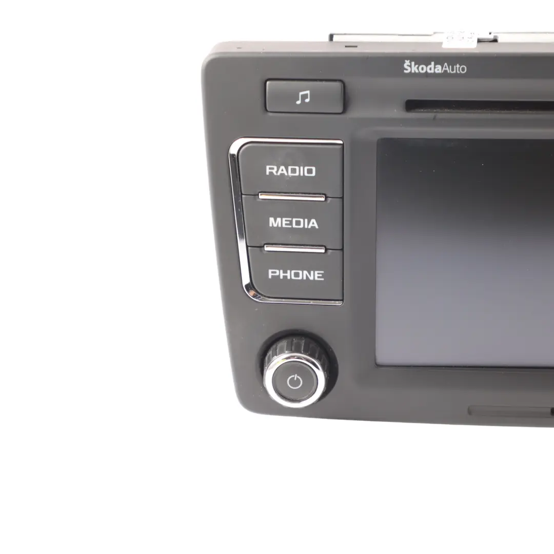 Multimedia Head Unit Bolero Radio CD MP3 Player to Skoda Octavia II with Part number 1Z0035156F Skoda Octavia II Multimedia Head Unit Bolero Radio CD MP3 Player - SKU 1Z0035156F - Part number 1Z0035156F