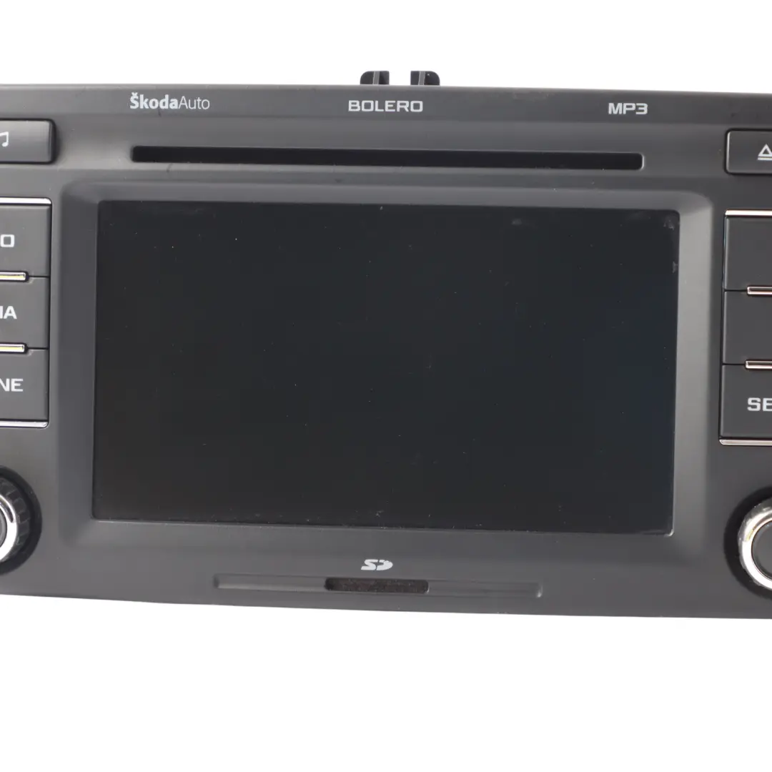 Multimedia Head Unit Bolero Radio CD MP3 Player to Skoda Octavia II with Part number 1Z0035156F Skoda Octavia II Multimedia Head Unit Bolero Radio CD MP3 Player - SKU 1Z0035156F - Part number 1Z0035156F