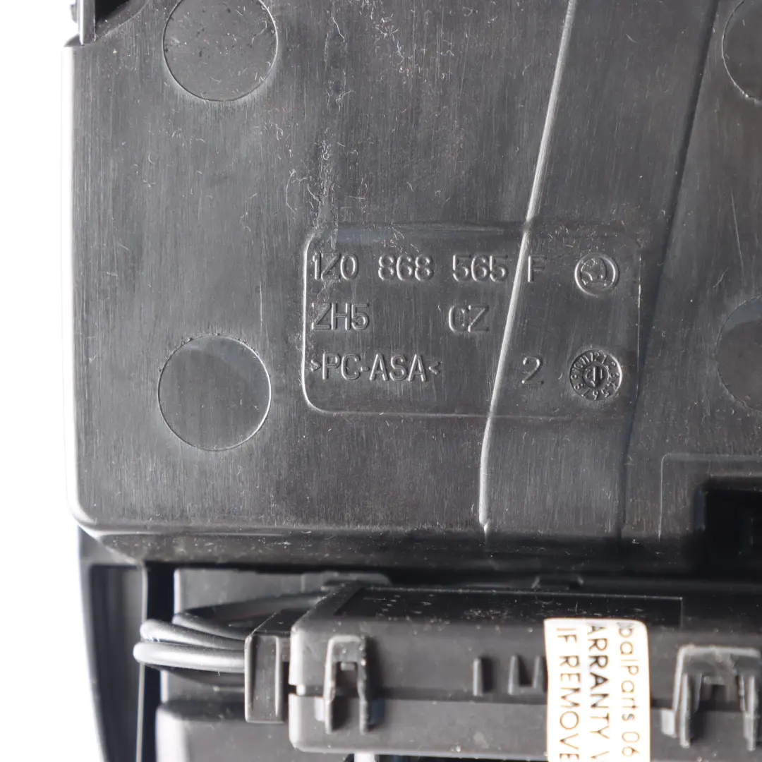 Rivestimento Interno Portaocchiali Vassoio Nero per Skoda Octavia II con numero di parte 1Z0868565F Skoda Octavia II Rivestimento Interno Portaocchiali Vassoio Nero - SKU 1Z0868565F-1 - Numero di parte 1Z0868565F