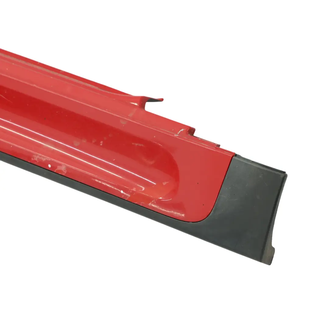  Faldón lateral Mini R56 R57 JCW Derecho Embellecedor umbral Chili Red - 851 - SKU 2156418-CHRED1 - Número de pieza 2156418