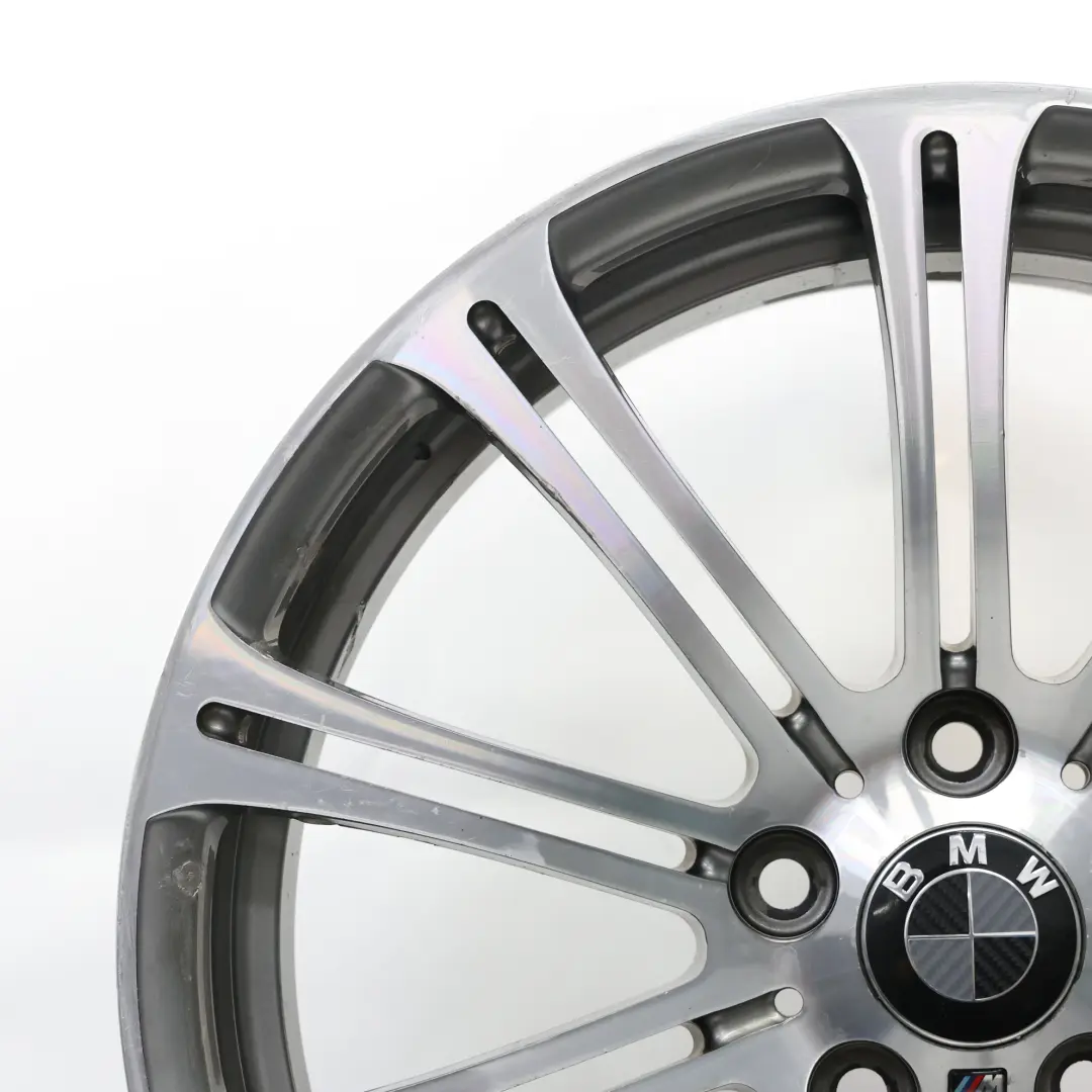 Srebrna Felga Aluminiowa 19" 8,5J ET:29 Styling 220 do BMW E90 E92 M3 o numerze 2283555 BMW E90 E92 M3 Srebrna Felga Aluminiowa 19" 8,5J ET:29 Styling 220 - SKU 2283555-3 - Numer Części 2283555