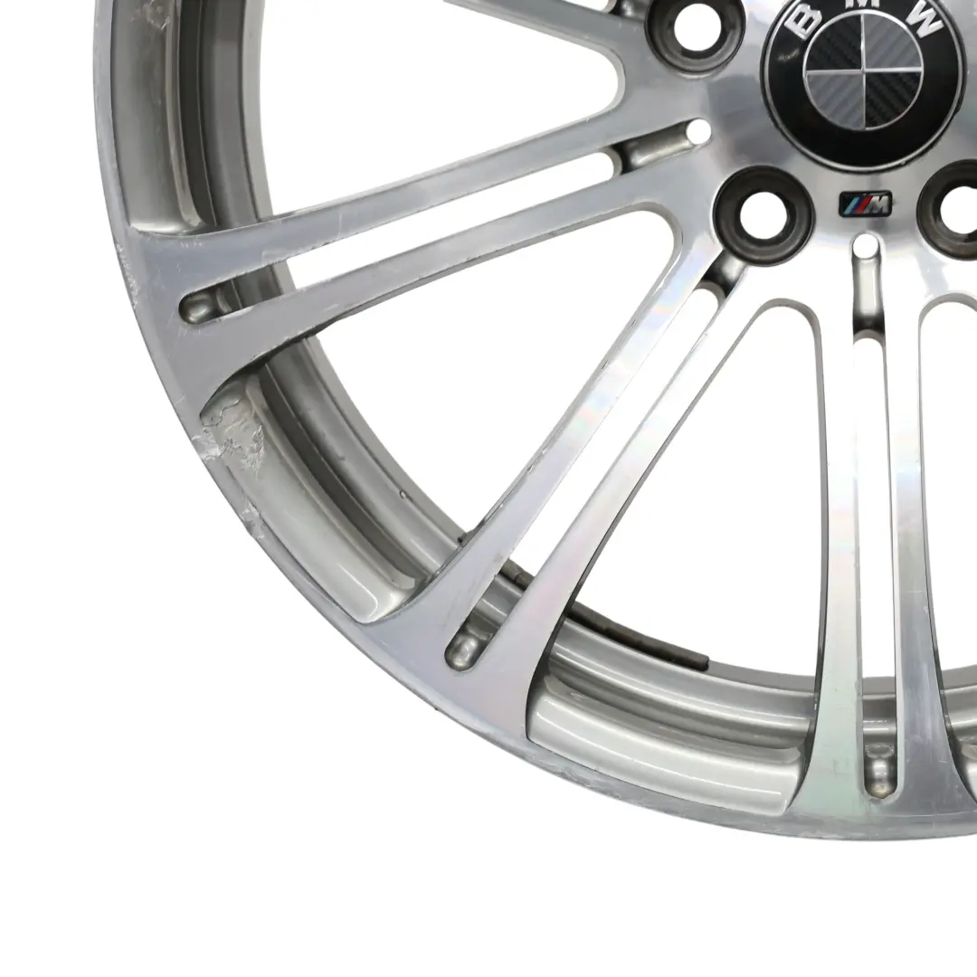 Srebrna Felga Aluminiowa 19" 8,5J ET:29 Styling 220 do BMW E90 E92 M3 o numerze 2283555 BMW E90 E92 M3 Srebrna Felga Aluminiowa 19" 8,5J ET:29 Styling 220 - SKU 2283555-3 - Numer Części 2283555