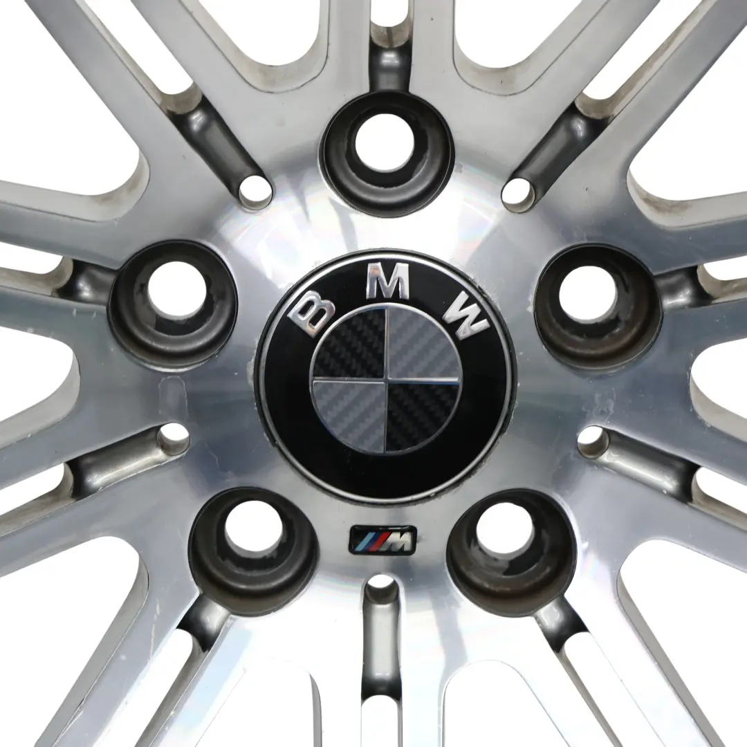 Srebrna Felga Aluminiowa 19" 8,5J ET:29 Styling 220 do BMW E90 E92 M3 o numerze 2283555 BMW E90 E92 M3 Srebrna Felga Aluminiowa 19" 8,5J ET:29 Styling 220 - SKU 2283555-3 - Numer Części 2283555