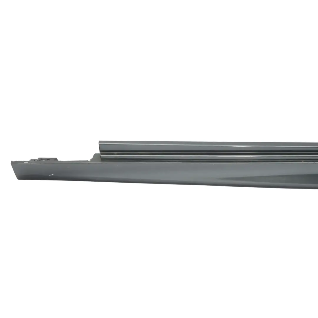 Side Skirt M Sport M5 Sill Cover Left N/S Mineralgrau Metallic - B39 to BMW F10 F11 with Part number 2298067 BMW F10 F11 Side Skirt M Sport M5 Sill Cover Left N/S Mineralgrau Metallic - B39 - SKU 2298067-MG - Part number 2298067