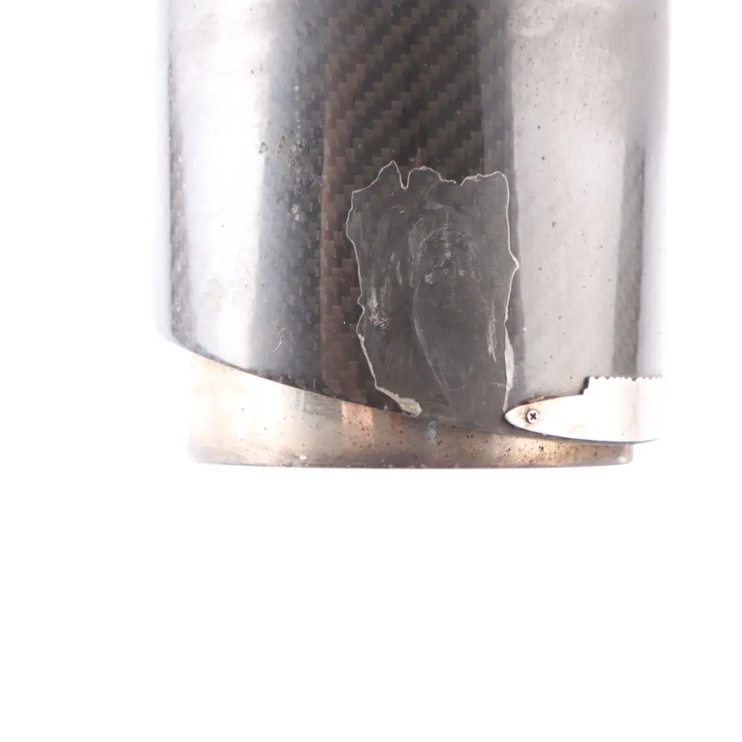 Bumper Muffler Tailpipe Exhaust End Tip Cover Carbon Set to Mini F56 Rear with Part number 2468715 Mini F56 Rear Bumper Muffler Tailpipe Exhaust End Tip Cover Carbon Set - SKU 2468715 - Part number 2468715