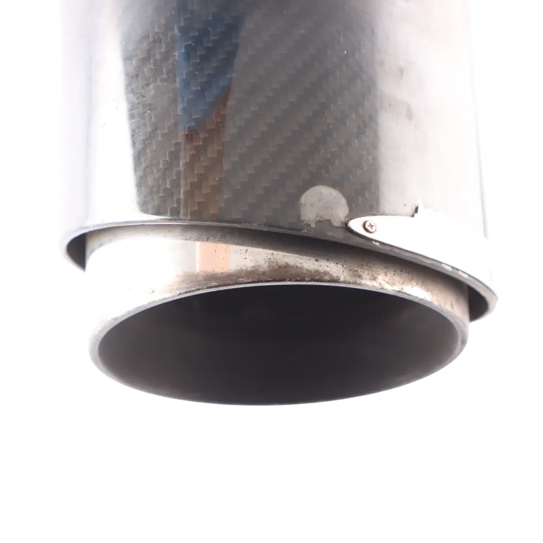 Bumper Muffler Tailpipe Exhaust End Tip Cover Carbon Set to Mini F56 Rear with Part number 2468715 Mini F56 Rear Bumper Muffler Tailpipe Exhaust End Tip Cover Carbon Set - SKU 2468715 - Part number 2468715