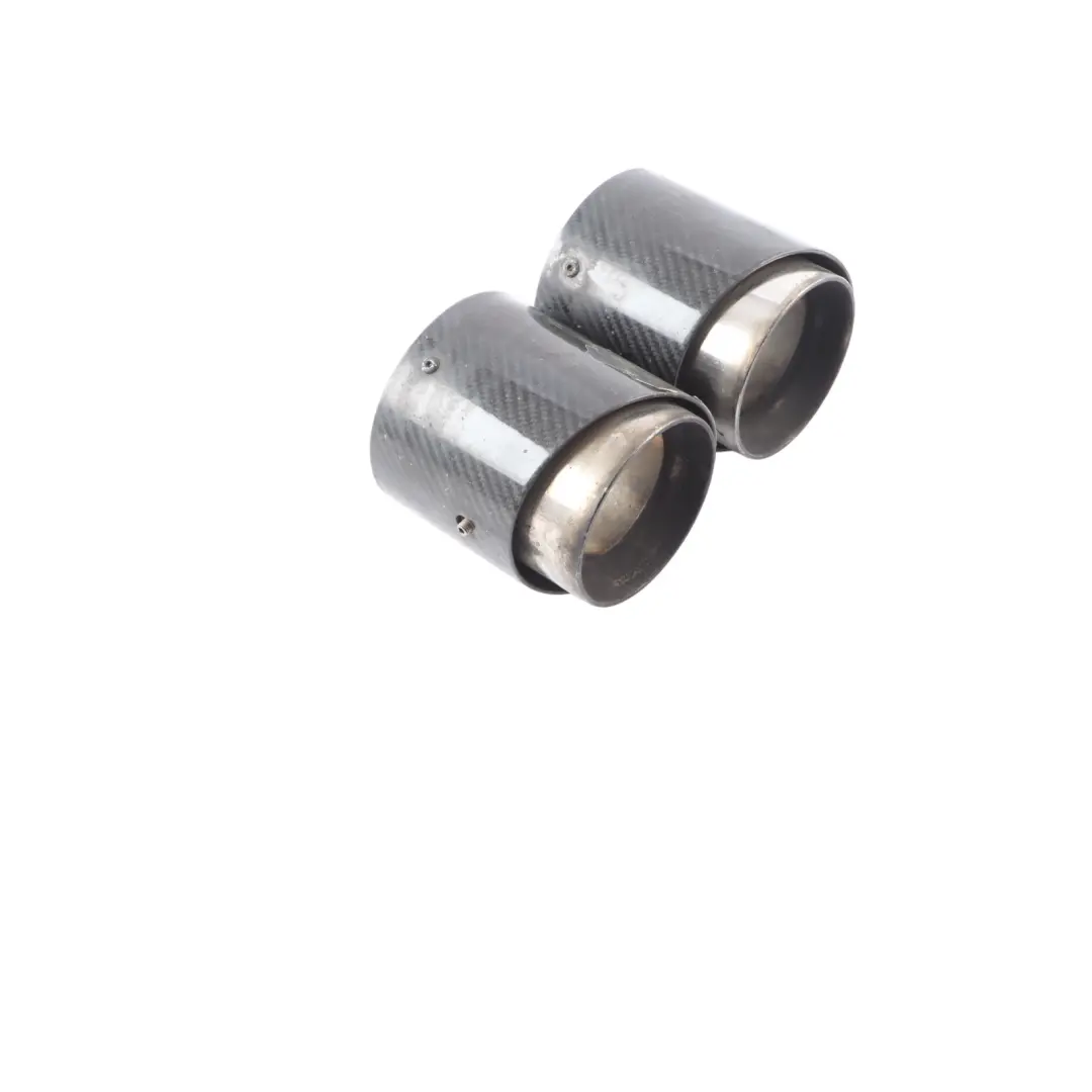 Mini F56 Copertura Terminale Scarico Paraurti Posteriore Carbonio Set - SKU 2468715 - Numero di parte 2468715