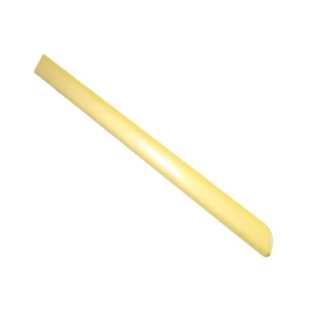 Strip Molding Rear Right O/S Phoenix Yellow Metallic-445 to BMW E46 M3 Convertible with Part number 2694732 BMW E46 M3 Convertible Strip Molding Rear Right O/S Phoenix Yellow Metallic-445 - SKU 2694732-PGM - Part number 2694732