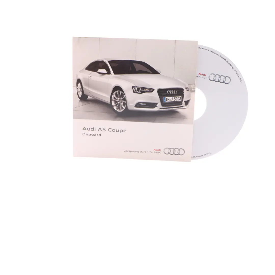 Owner's Handbook Manual Booklet Case to Audi A5 8T with Part number 2825618T320 Audi A5 8T Owner's Handbook Manual Booklet Case - SKU 2825618T320 - Part number 2825618T320