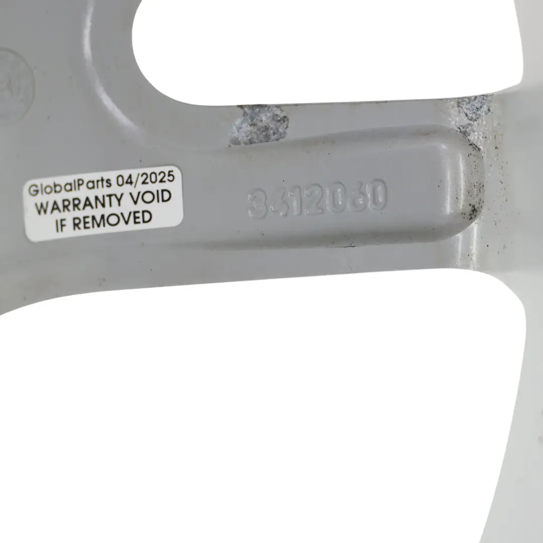 Alloy Wheel Rim 17" Double Spoke 148 ET:46 8J to BMW X3 E83 Silver with Part number 3412060 BMW X3 E83 Silver Alloy Wheel Rim 17" Double Spoke 148 ET:46 8J - SKU 3412060-3 - Part number 3412060