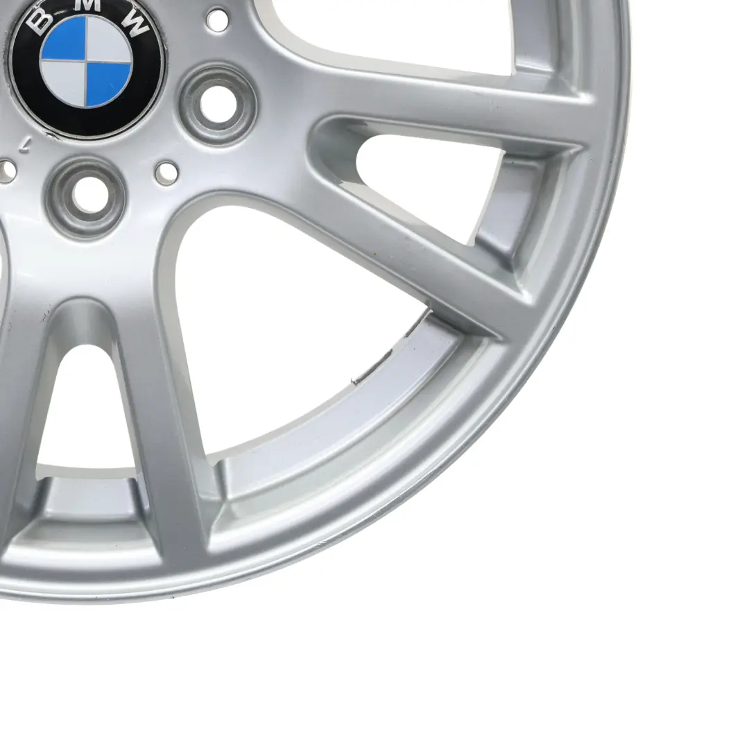 Alloy Wheel Rim 17" Double Spoke 148 ET:46 8J to BMW X3 E83 Silver with Part number 3412060 BMW X3 E83 Silver Alloy Wheel Rim 17" Double Spoke 148 ET:46 8J - SKU 3412060-3 - Part number 3412060