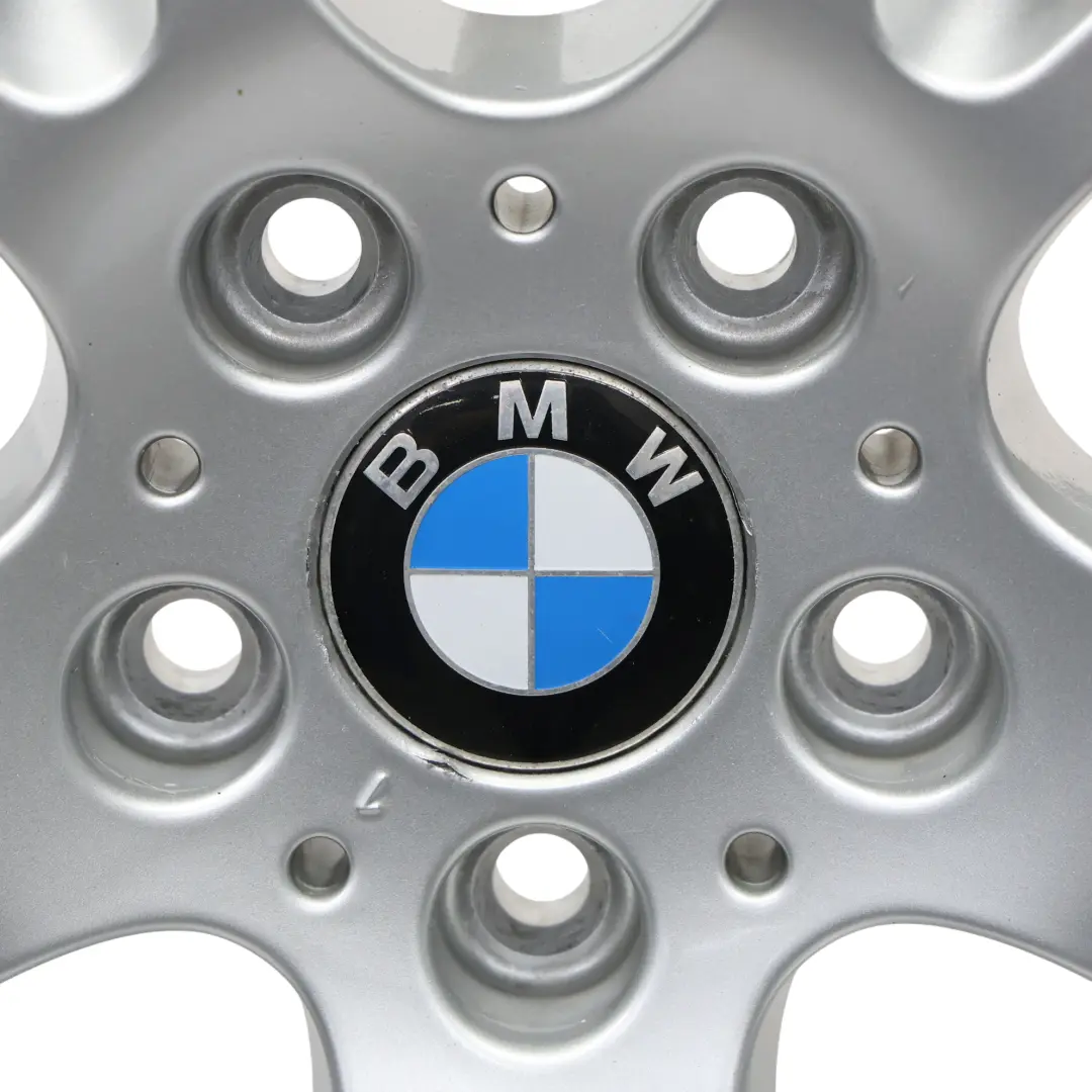 Reihe E83 Schwarz Alu Felge 17" Doppelspeiche 148 ET:46 8J für BMW X3 mit Teilenummer 3412060 BMW X3 Reihe E83 Schwarz Alu Felge 17" Doppelspeiche 148 ET:46 8J - SKU 3412060-3 - Teilenummer 3412060