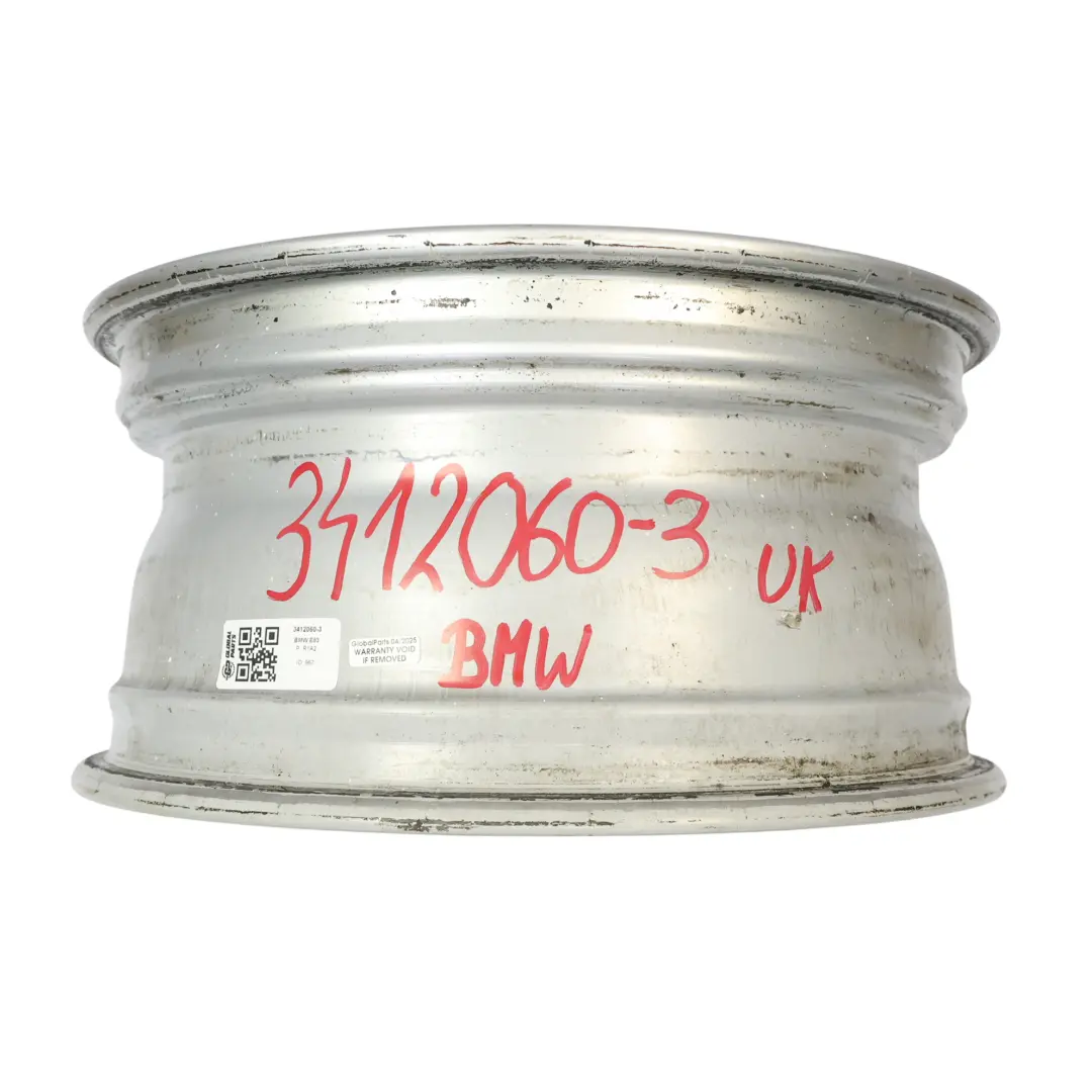 Alloy Wheel Rim 17" Double Spoke 148 ET:46 8J to BMW X3 E83 Silver with Part number 3412060 BMW X3 E83 Silver Alloy Wheel Rim 17" Double Spoke 148 ET:46 8J - SKU 3412060-3 - Part number 3412060