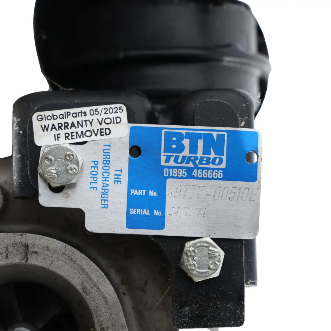 Turbocompresseur Complet 2.4 TDCi pour Ford Transit VI à propos du numéro de pièce 49T77-00510E Ford Transit VI Turbocompresseur Complet 2.4 TDCi - SKU 49T77-00510E - Numéro de pièce 49T77-00510E