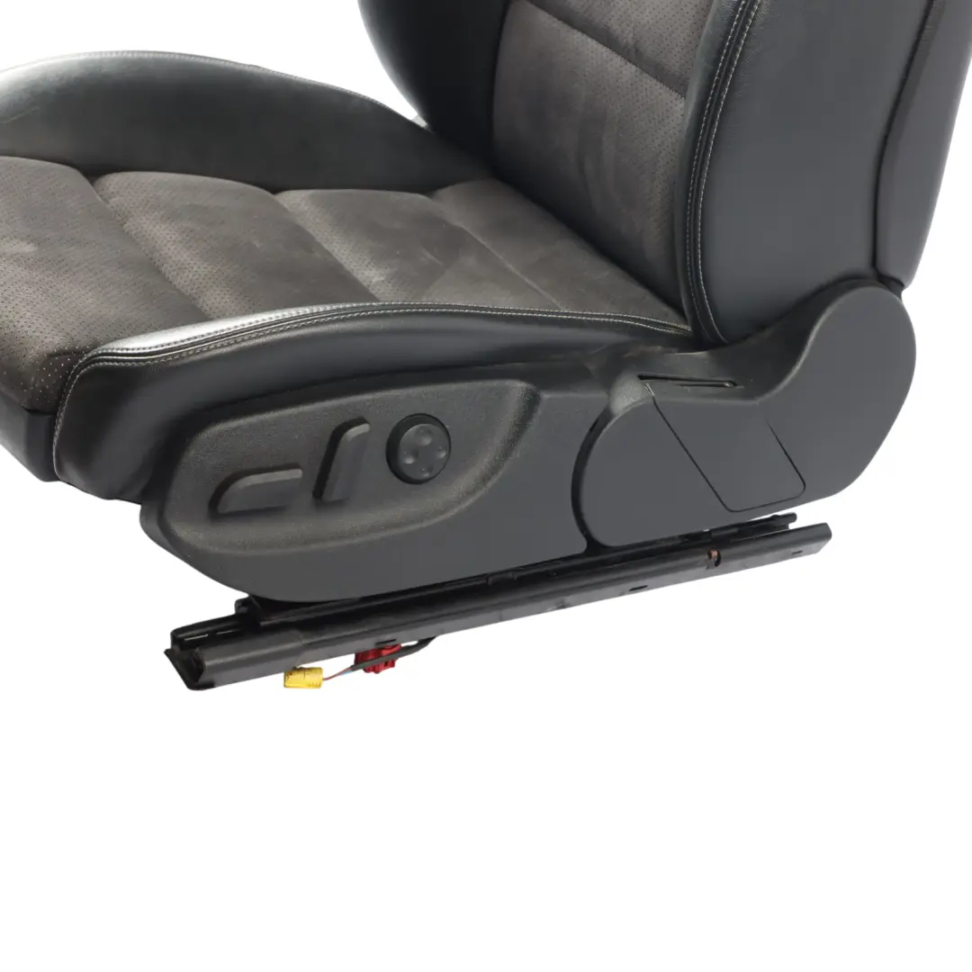 Front Heated Electric Left N/S Leather Alcantara Black to Audi A6 C6 Sport Seat with Part number 4F0881805BJ Audi A6 C6 Sport Seat Front Heated Electric Left N/S Leather Alcantara Black - SKU 4F0881805BJ-1 - Part number 4F0881805BJ