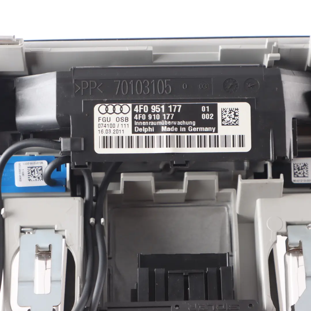 Reading Lamp Interior Switch Panel Black to Audi A6 C6 FL with Part number 4F0947135BP Audi A6 C6 FL Reading Lamp Interior Switch Panel Black - SKU 4F0947135BP - Part number 4F0947135BP