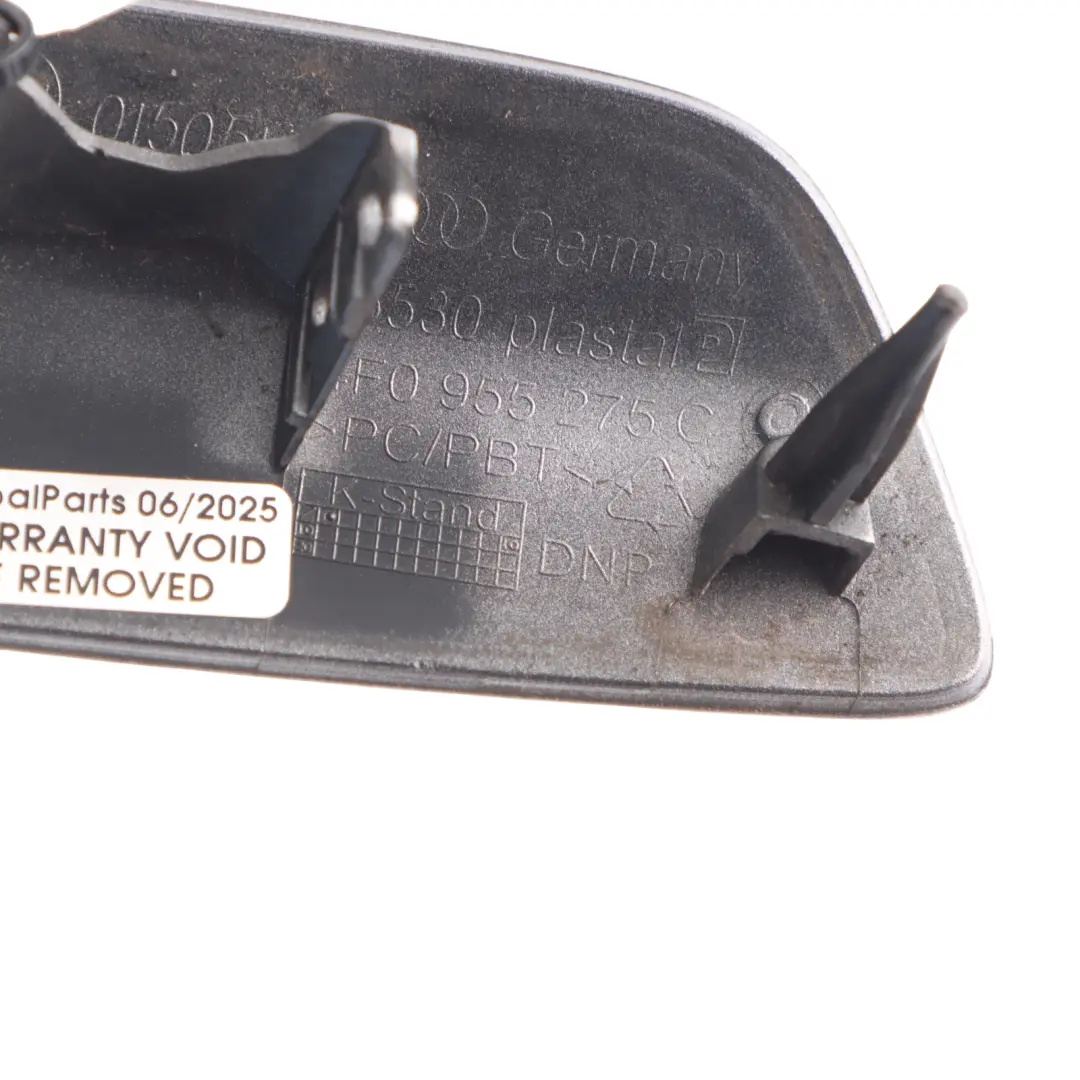 Headlight Washer Cover Cap Front Left N/S Ice Silver Metallic - X7W to Audi A6 C6 with Part number 4F0955275C Audi A6 C6 Headlight Washer Cover Cap Front Left N/S Ice Silver Metallic - X7W - SKU 4F0955275C-ICS - Part number 4F0955275C