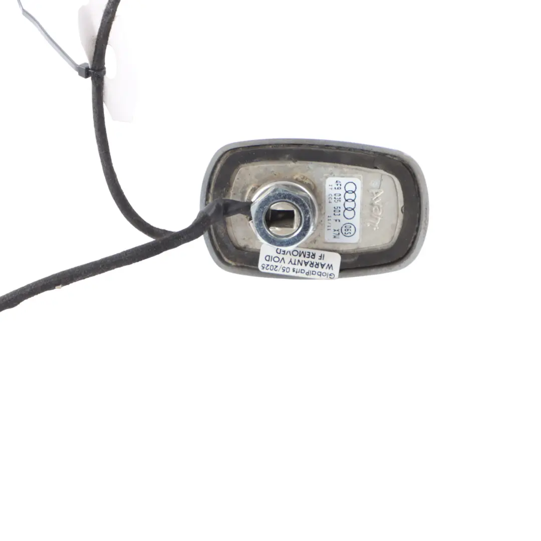 Antena De Techo Amplificador Shark Top Plata Hielo - X7W para Audi A6 C6 con número de pieza 4F9035503F Audi A6 C6 Antena De Techo Amplificador Shark Top Plata Hielo - X7W - SKU 4F9035503F-ICS - Número de pieza 4F9035503F