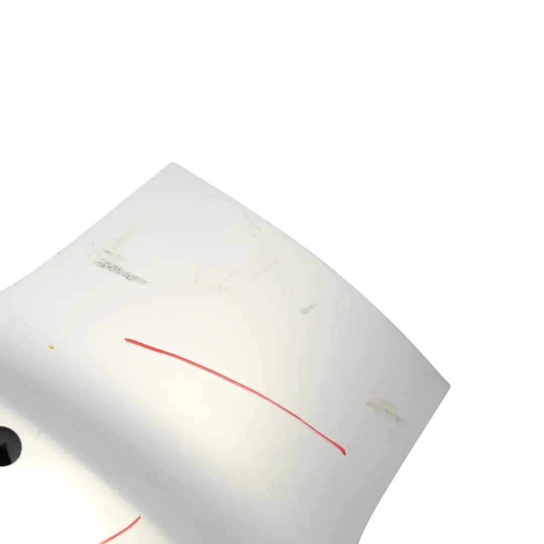 Tylny Zderzak S Line Ice Silver Srebrny Metalik - X7W do Audi A6 C6 o numerze 4F9807303H Audi A6 C6 Tylny Zderzak S Line Ice Silver Srebrny Metalik - X7W - SKU 4F9807303H-ICS - Numer Części 4F9807303H