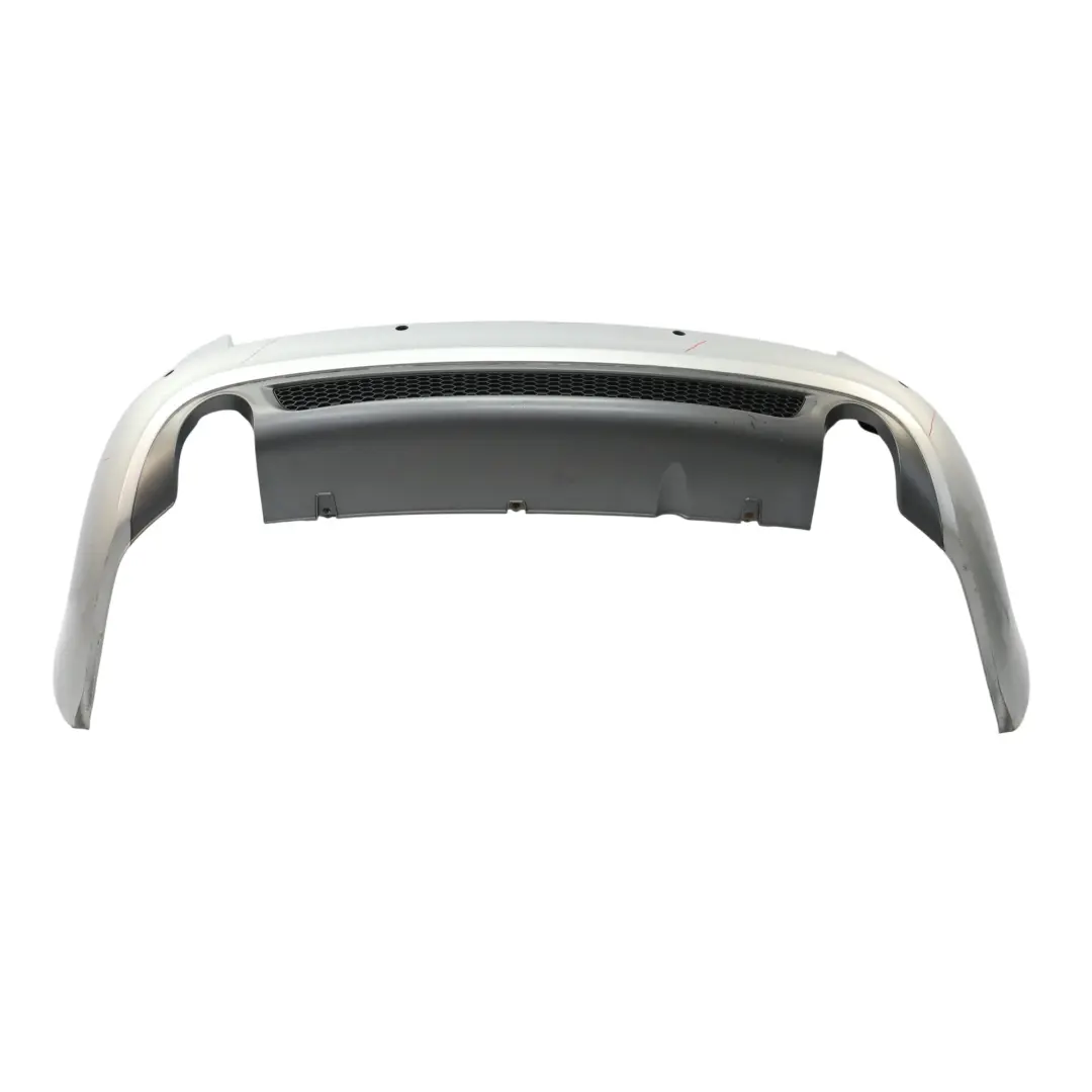Bumper S Line Trim Panel Ice Silver Metallic - X7W to Audi A6 C6 Rear with Part number 4F9807303H Audi A6 C6 Rear Bumper S Line Trim Panel Ice Silver Metallic - X7W - SKU 4F9807303H-ICS - Part number 4F9807303H