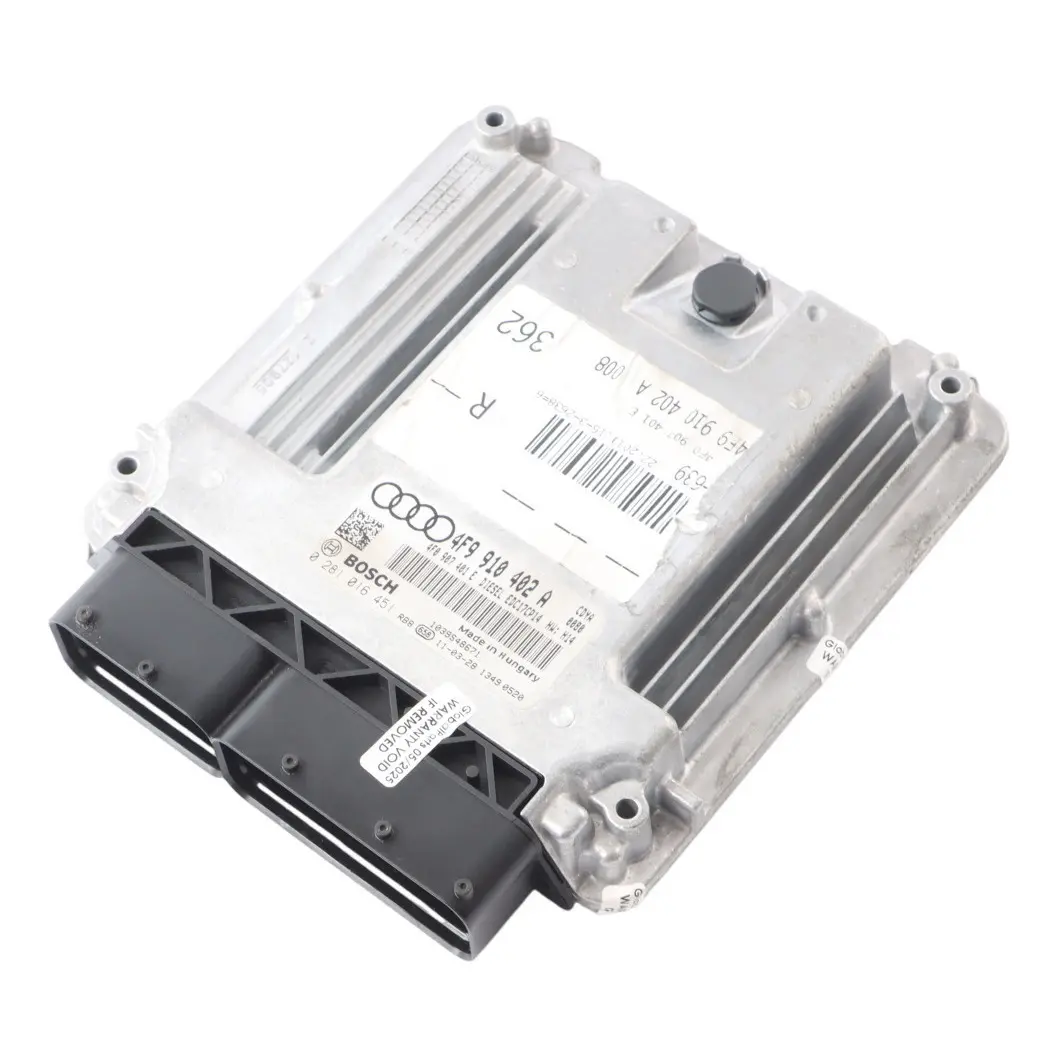 Audi A6 C6 3.0 TDI 240HP CDYA Quattro Engine Module ECU Kit Automatic - SKU 4F9910402A - Part number 4F9910402A