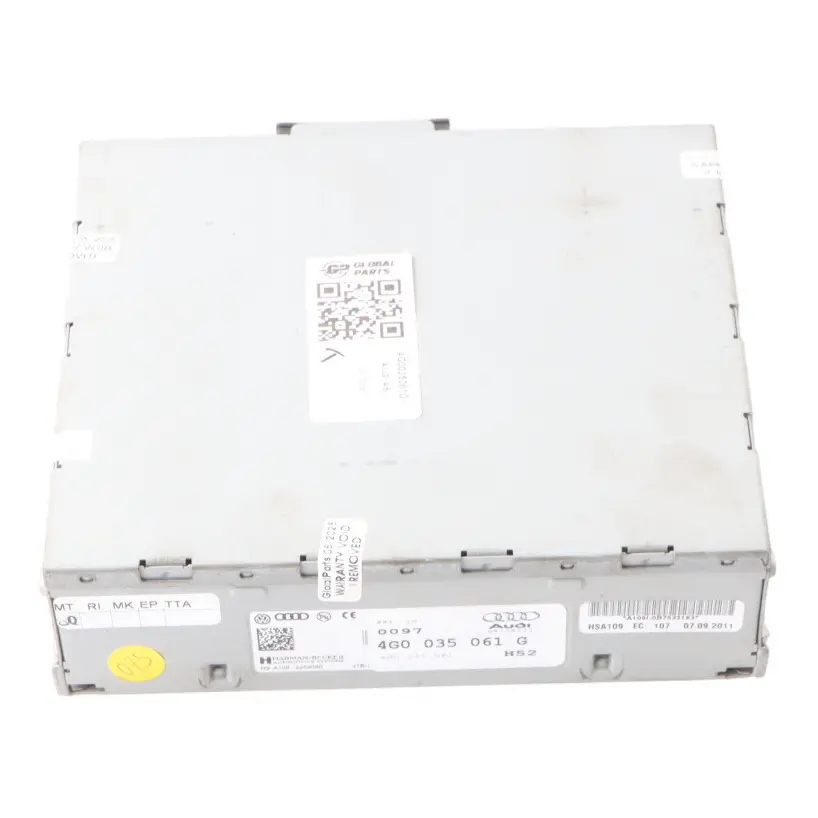 MMI Multimedia Navigation Radio Control Head Unit to Audi A5 8T with Part number 4G0035061G Audi A5 8T MMI Multimedia Navigation Radio Control Head Unit - SKU 4G0035061G - Part number 4G0035061G