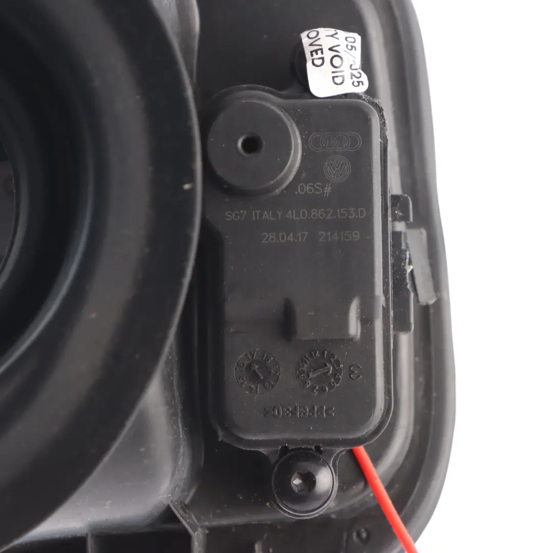 Filler Flap Cap Cover Pot Trim Panel to Audi A6 C7 Fuel Tank with Part number 4G0809906A Audi A6 C7 Fuel Tank Filler Flap Cap Cover Pot Trim Panel - SKU 4G0809906A - Part number 4G0809906A