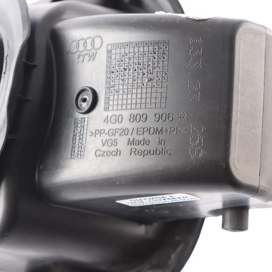 Filler Flap Cap Cover Pot Trim Panel to Audi A6 C7 Fuel Tank with Part number 4G0809906A Audi A6 C7 Fuel Tank Filler Flap Cap Cover Pot Trim Panel - SKU 4G0809906A - Part number 4G0809906A