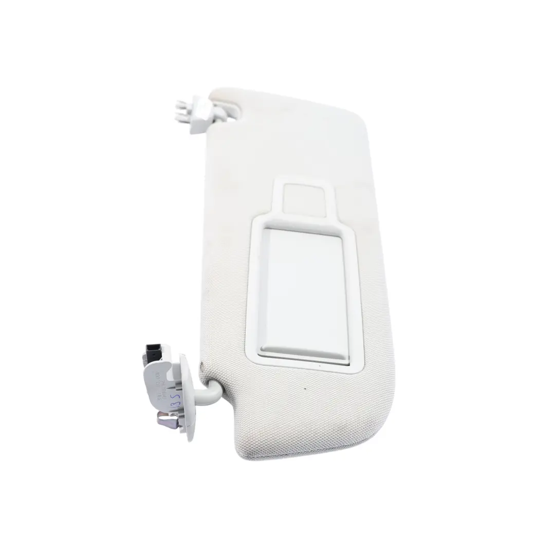Sun Visor Mirror Panel Sunvisor Left N/S Silver D to Audi A6 C7 with Part number 4G0857551 Audi A6 C7 Sun Visor Mirror Panel Sunvisor Left N/S Silver D - SKU 4G0857551 - Part number 4G0857551