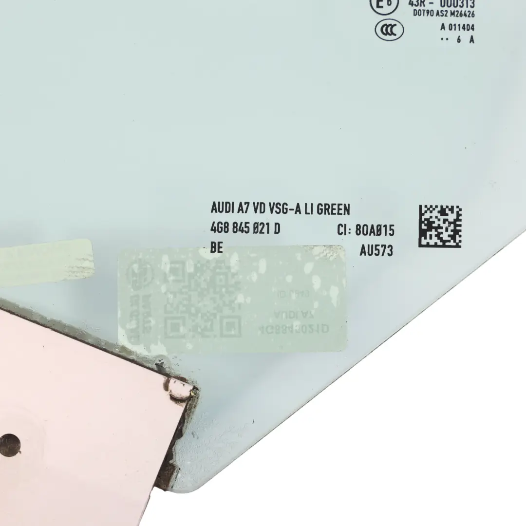 4G8 Front Door Side Window Glass Left N/S AS2 Glazing to Audi A7 with Part number 4G8845021D Audi A7 4G8 Front Door Side Window Glass Left N/S AS2 Glazing - SKU 4G8845021D - Part number 4G8845021D